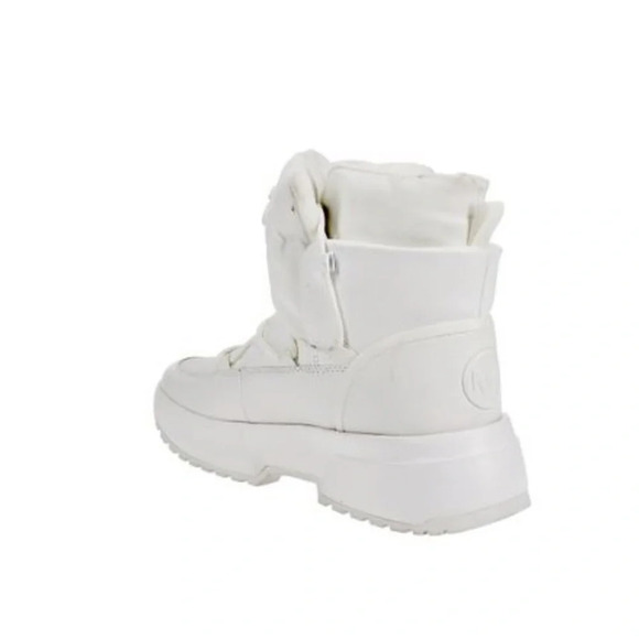 Michael Kors Women’s  White Cassia Platform Sneaker Boot - Picture 5 of 16